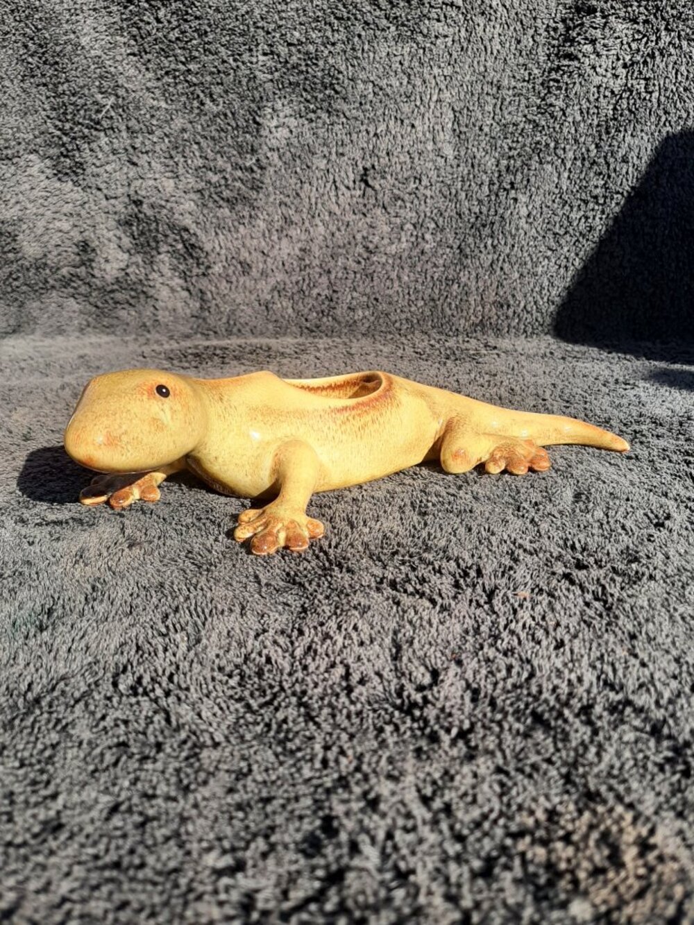 PartyLite Gecko/Lizard Votive Candle Holder 9.25”